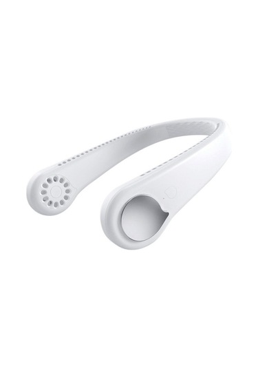 Ykd Store M6 Yaratıcı Ayarlanabilir Sessiz Asma Boyun Tipi Elektrik Fan 4p2ox7 Beyaz