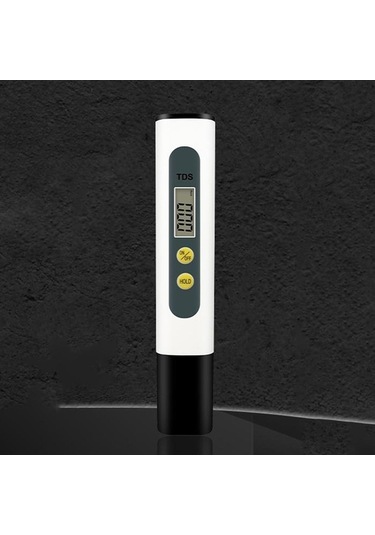 Trendooze Homyl Ev Su Sayacı Test Cihazı Lcd Ekran, İç Mekan Kullanımı Siyah