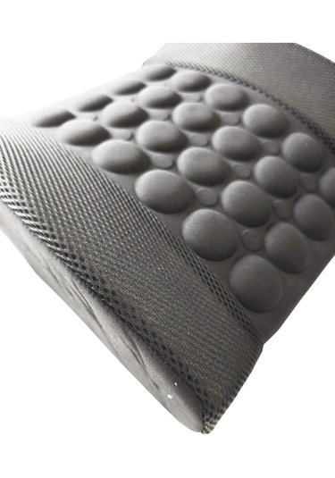 Bel Sırt Arkası Ortopedik Yastık Siyah 1