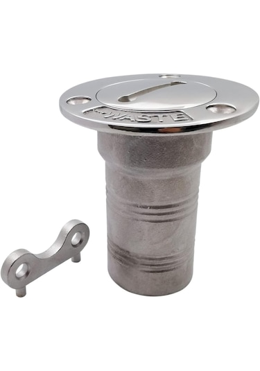 Pis Su Dolum Kapağı. 50mm. Krom Waste Atık Su Dolum Ağzı