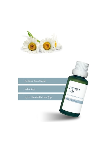 Sabunal Papatya Yağı 30 ML - Cilt Nemlendirici ve Bakım Yağı