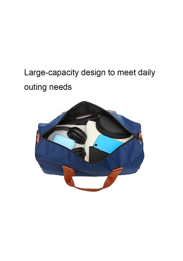Sones Büyük Kapasiteli Kuru Ve Islak Ayırma Su Geçirmez Spor Çantası Elde Taşınabilir Günlük Yoga Çantası, Renk: 9920 Mavi