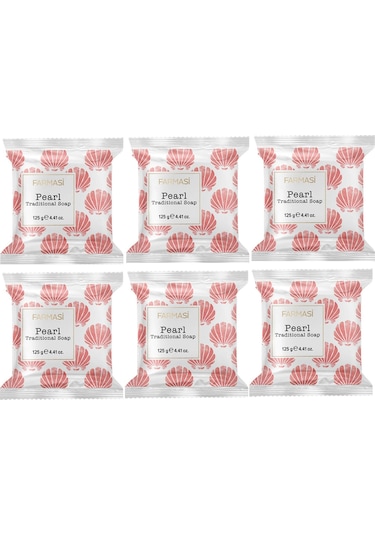 Farmasi Pearl İnci Tozu Sabunu 6 x 125 G