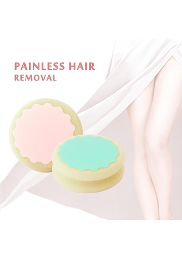 Suntek Epilasyon Sünger Ped Ağrısız Bacak Yüz Vücut Bikini