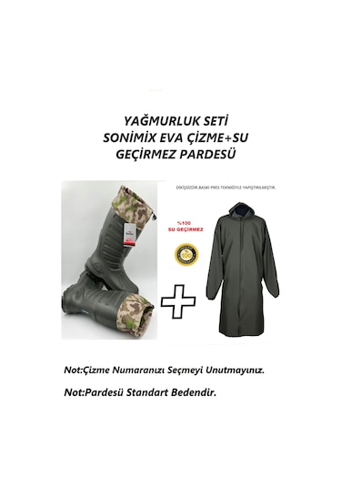 Motokurye,balıkçı ,inşaatçı ,çiftci ,yıkamacı Yağmurluk Seti
