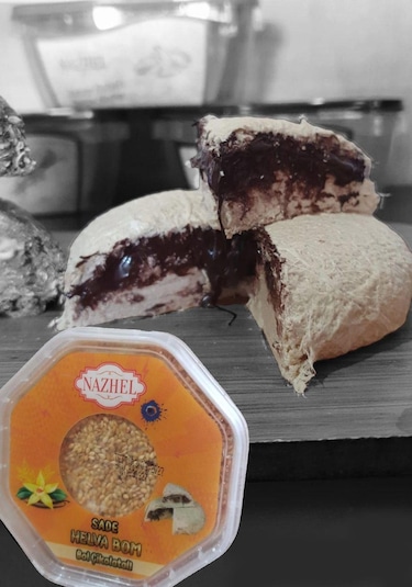 Nazhel Sade Bomba Helva Çikolata Dolgulu 150 G