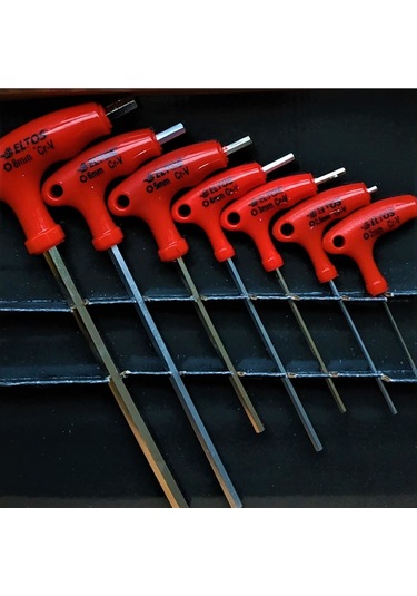 Alyan Takımı 7 Parça T Tipi Allen - Eltos 5023