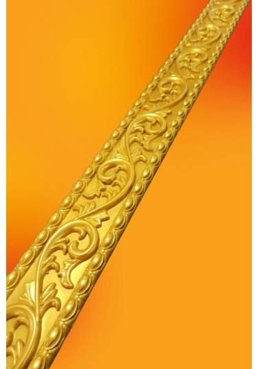Saray Tavan Altın 10 cm Alın Bandı Bordür 10*100 cm