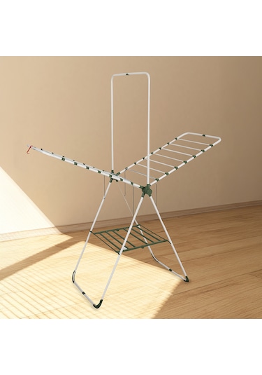 Doğrular Perilla 17042 Violet Çamaşır Kurutmalığı Kurutmalık Askı Beyaz