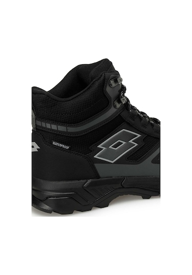 Lotto Stanley Hıgh Wp 3pr Siyah Erkek Outdoor Bot 000000000101394337 Gri - Siyah