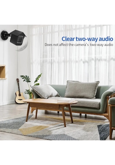 Reedark Wyze Cam V3 İçin Siyah Su Geçirmez Koruyucu Kılıf - 360 Derece Döner Duvar Montajı, Abs Malzeme İle Dış Mekan Uyumlu