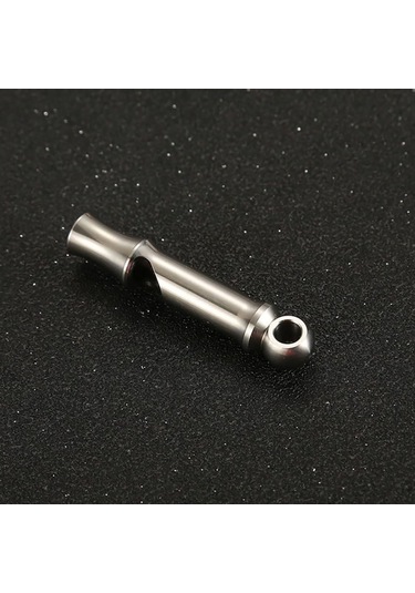 Yaleker Titanium Alloy 120db Yüksek Sesli İçin Spor, Kamp, Pet Eğitimi Taşınabilir Metal İplerli Işık Mavi