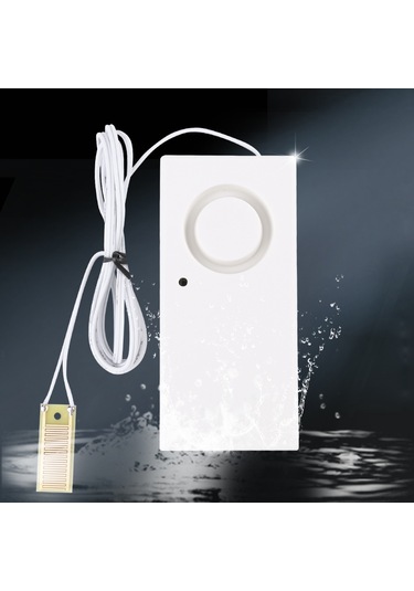 Wezone Su Tükenene Kadar Çalışan 120db Sesli Sızıntı Alarmı, Altın Kaplı Hassas Sensörlü, Pil Hariç, Akvaryum-mutfak-ulaşımda Kullanım Diğer