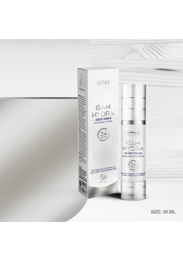 Gam Hydra Night Nemlendirici Gece Kremi 50 ML