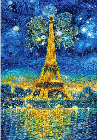 Castorland 1500 Parça Paris Te Kutlama Puzzle