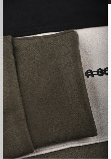 Deepsea Erkek Siyah Dar Kesim Süet Kumaş Sweatshirt Kapüşonlu & Şık Tasarım Sweatshirt 2608510 Siyah