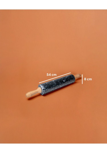 Rullo Mermer Desenli Merdane -