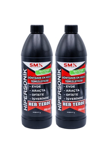 Hipersonik - Dünyanın En Hızlı Temizleyicisi 2 Adet 750 Ml