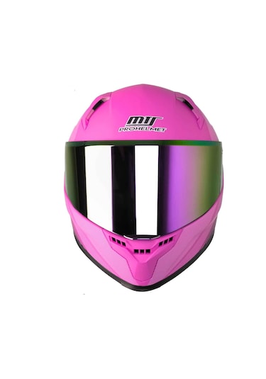 Mts M-910 Lady Kapalı Motosiklet Kaskı Fuchsia