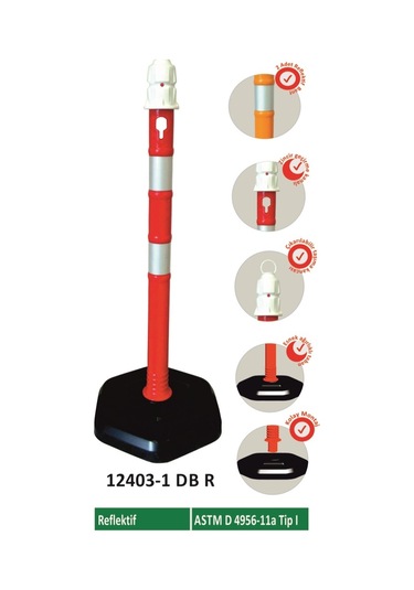 12403-1 Db R Evelux Dubalı Uyarı Dikme