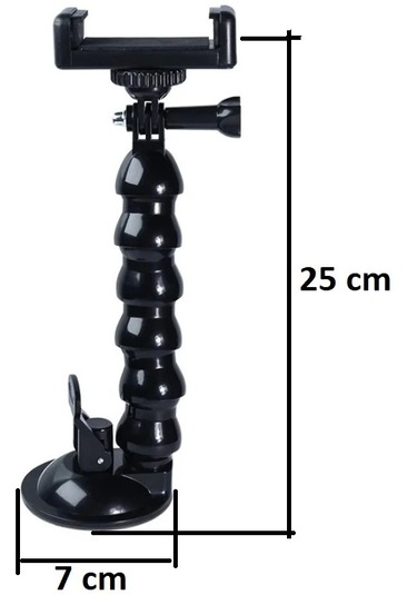 Pratik Akrobat Vantuzlu Teleskobik Telefon Tutucu 1