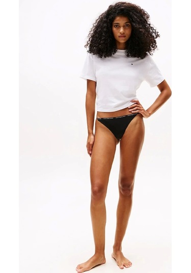 Tommy Hilfiger Kadın 3 Lü Mikrofiber İç Çamaşırı Siyah