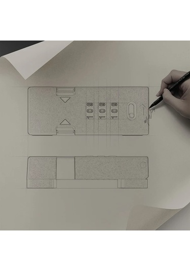 Willowhaven Silvery 3 Haneli Kombinasyonlu Ayarlanabilir Kilit Ve Sürgü Anahtarsız Giriş Garaj Dolap