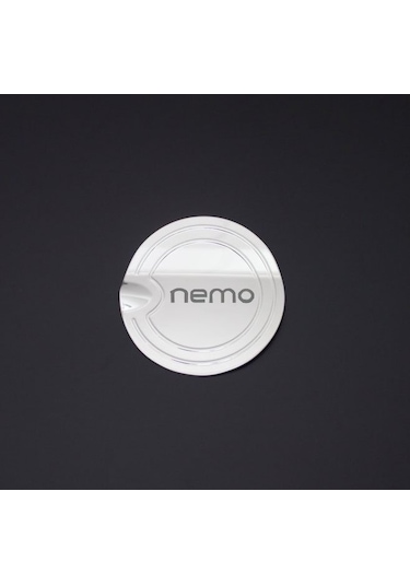 Citroen Nemo Krom Depo Kapağı 2008 Üzeri Paslanmaz Çelik Yazılı