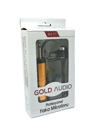 Gold Audio Acs777 Yaka Mikrofonu Kablolu