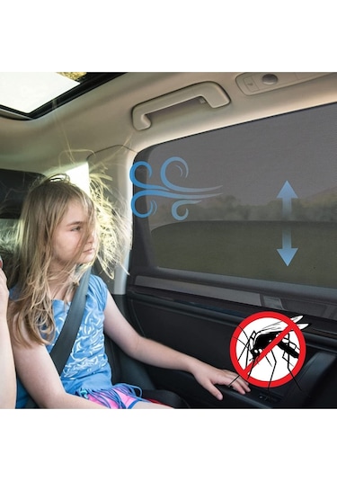 Oto Yan Cam Perdesi Araba Arka Güneşlik 1 Adet Araç Cam Gölgelik Cam Kılıfı Cam Açılabilir