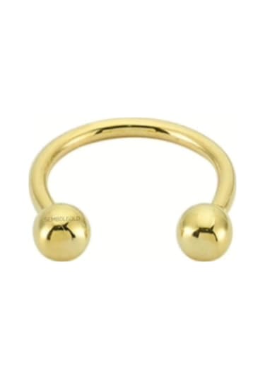 Altın Burun Hızma Piercing 14 Ayar Sade Top