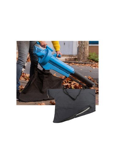 Homyl Çim Için Yedek Zip Blower Çanta Fermuarlı Alt Siyah