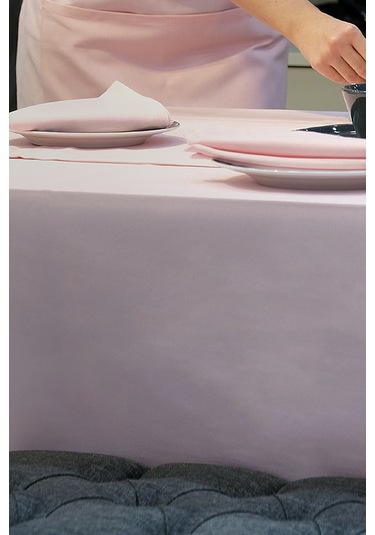 Dream Kumaş Peçete Modelleri Leke Tutmaz Kumaş Peçete Çeyiz Seti 6lı Paket Pembe