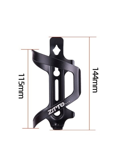 Dancemonkey Ztto W216 Alüminyum Şişe Tutucu Kafesi - Turuncu, Bisiklet Su Şişesi Braketi Acid Yeşili