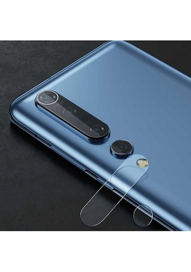 Xiaomi Mi 10 Zore Nano Kamera Koruyucu Renksiz