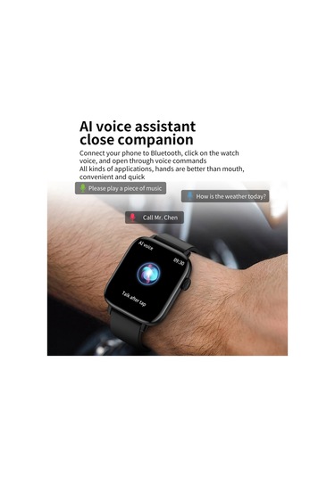 Jeemson T49 1.9" Dokunmatik Ekran Bluetooth Akıllı Saat (İthalatçı Garantili)