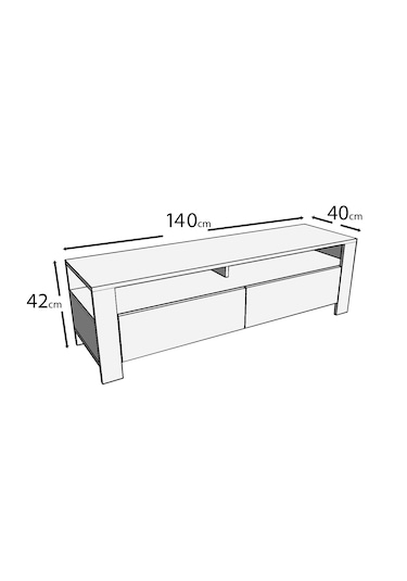 Mocca White Tv Ünitesi/tv Sehpası %100mdf