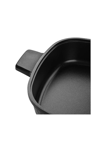 Nehir Royal Elite Square Siyah Alüminyum Döküm 7 Parça Tencere Set