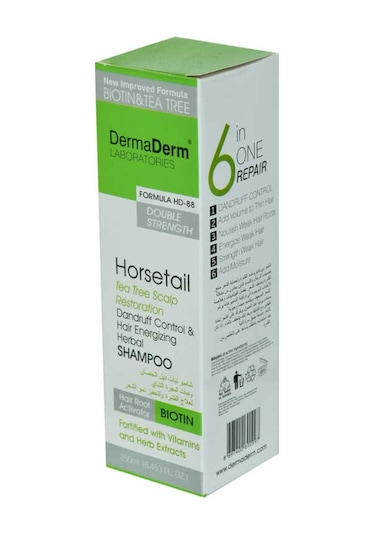 Dermaderm At Kuyruğu Kırkkilit Otu Özü Kepek Karşıtı Şampuanı 250 ML