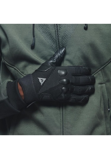 Dainese Unruly Ergo Tek Motosiklet Eldiveni Sİyah