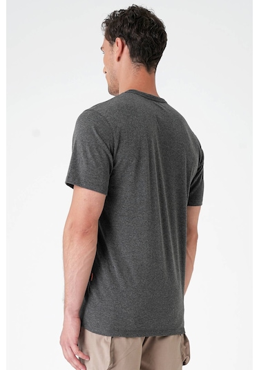 Mecanık Casual Neo Organic T-shirt Koyu Gri