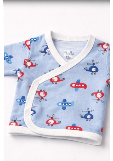For My Baby 10'lu Bebek Hastane Çıkışı Zıbın Seti Mavi