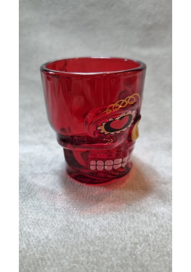 Kuru Kafa Shot Bardak Kırmızı