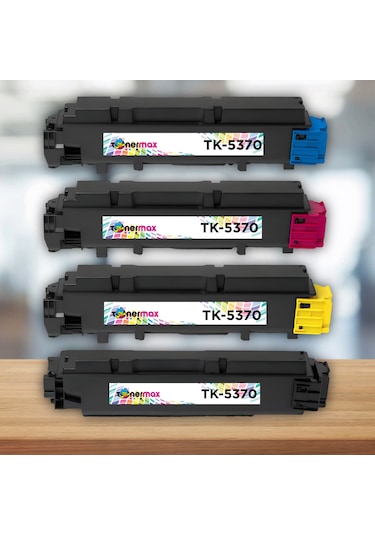 Kyocera Tk-5370 Uyumlu Toner Takım Ecosys Ma3500cix, Ma3500cifx, Pa3500cx Yazıcılarla Uyumlu, Çipli