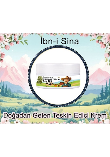 Süper İbni Sina Rahatlatıcı Kuyruk Yağı&bal Özü Bakım Masaj Kremi 50 Ml+çörek Otu Yağ İle