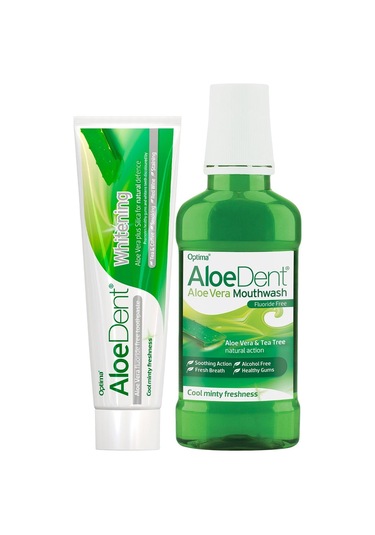 Aloe Dent Whitening Diş Macunu 100 ML + Ağız Bakım Suyu 250 ML