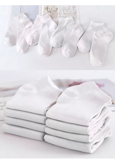 Lama Love Kısa Çorap Seti 8 Çift 217824016 Beyaz