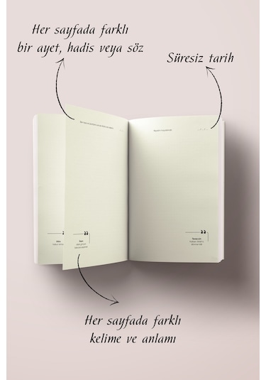 Ömür Sermayesi Pek Azdır İslami Defter Ayet-hadisli Çok Renkli