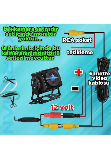 Ahd 1080p Balık Gözü Lens 180 Derece Geniş Açılı Metal Kasa