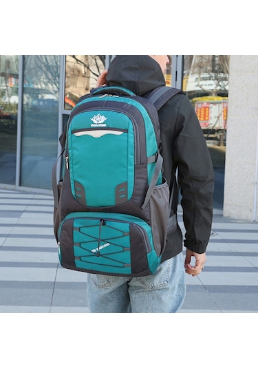 Vanaheımr-yürüyüş Sırt Çantası Suya Dayanıklı Kamp Sırt Çantası,yeşil Yeşil